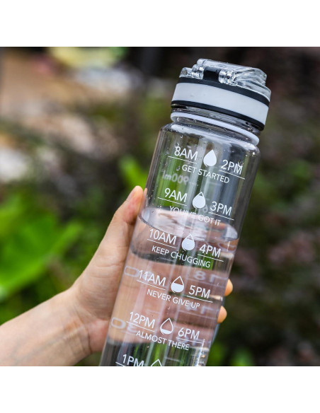 Botella de Agua Oldley 0.91L Deportiva BPA Free Clara Botella de Agua Oldley 0.91L Deportiva BPA Free Clara