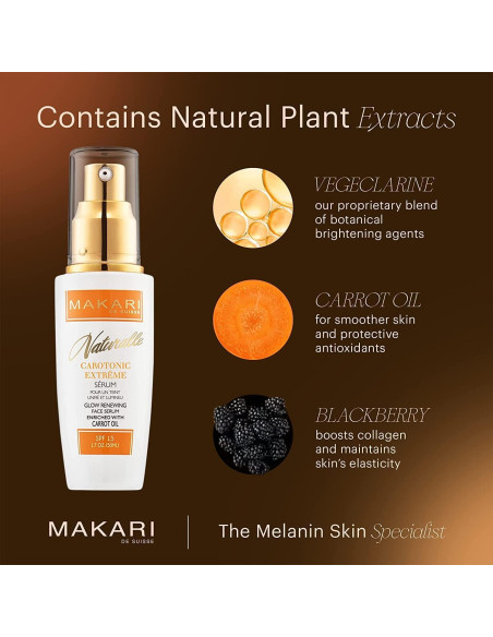 Suero Iluminador Carotónico Makari Naturalle SPF15 96.39g Suero Iluminador Carotónico Makari Naturalle SPF15 96.39g