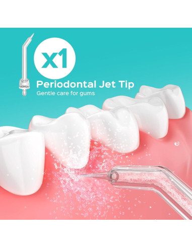 Cabezas de Repuesto COSLUS para Irrigador Dental C20 y E40 - 5 Piezas