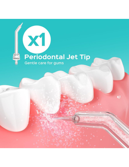 Cabezas de Repuesto COSLUS para Irrigador Dental C20 y E40 - 5 Piezas Cabezas de Repuesto COSLUS para Irrigador Dental C20 y E40 - 5 Piezas