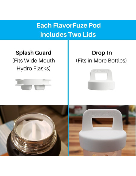 Sonda FlavorFuze BottlePro para Infusión de Frutas - Boca Ancha Sonda FlavorFuze BottlePro para Infusión de Frutas - Boca Ancha