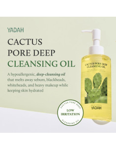 YADAH Aceite Limpiador Facial Profundo 200 ml - Cuidado K-Beauty 2