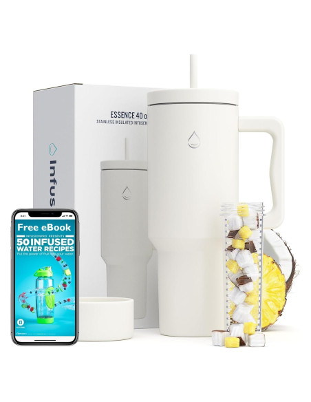 Vaso Infusor de Frutas Infusor Pro 1.18L Acero Inoxidable Vaso Infusor de Frutas Infusor Pro 1.18L Acero Inoxidable