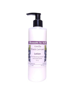 Loción Hidratante Natural Flowersong 255g Grosella Negra y Vainilla
