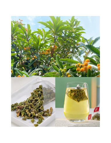 Té de Hoja de Níspero 100% Natural HOLFLYING 40 Bolsitas