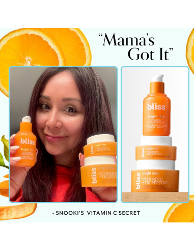 Crema para Ojos Bliss Vitamin C Bright Idea 14.79ml Antienvejecimiento