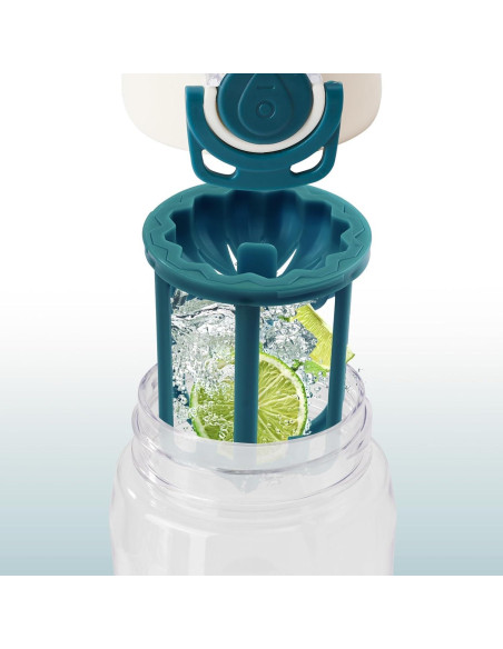 Botella de Agua Deportiva Kerilyn 0.82L Verde con Infusor Botella de Agua Deportiva Kerilyn 0.82L Verde con Infusor