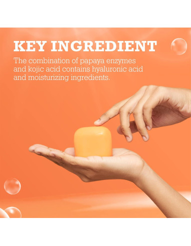 Jabón Blanqueador Facial Koji White con Ácido Kójico y Papaya 160 g