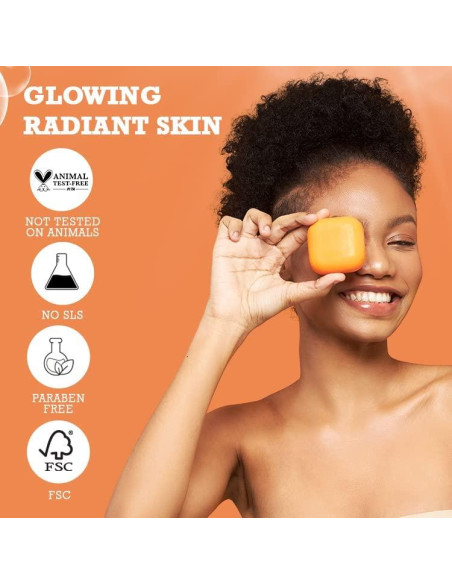 Jabón Blanqueador Facial Koji White con Ácido Kójico y Papaya 160 g