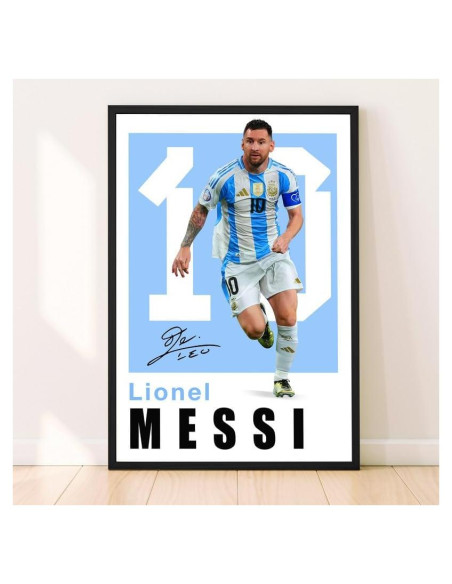 Póster de Fútbol Messi 61x91 cm - Arte de Pared para Niños Póster de Fútbol Messi 61x91 cm - Arte de Pared para Niños
