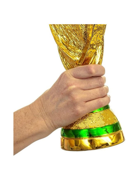 Troféo de Fútbol Hebtgue 27.2 cm Resina Chapado Oro Troféo de Fútbol Hebtgue 27.2 cm Resina Chapado Oro