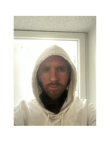 Máscara Balaclava 3D Lionel Messi - Gaiter Multiusos para Fans