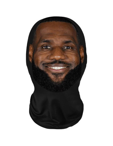 Máscara Balaclava 3D Lionel Messi - Gaiter Multiusos para Fans