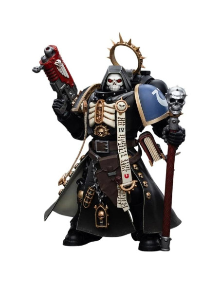 Figura de Acción Capellán Ultramarines Hermano Varus 1:18 JOYTOY Figura de Acción Capellán Ultramarines Hermano Varus 1:18 JOYTOY
