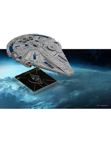 Juego de Miniaturas Star Wars X-Wing Halcón Milenario Lando