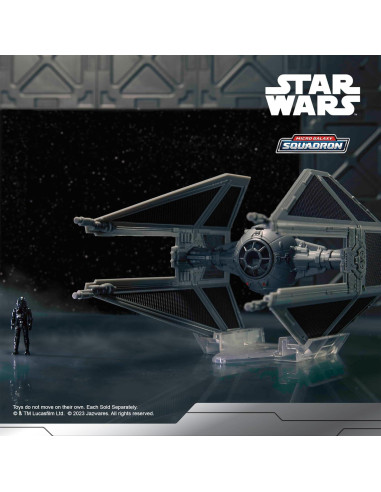 Caza TIE Interceptor Star Wars Jazwares 17x8.9x18cm
