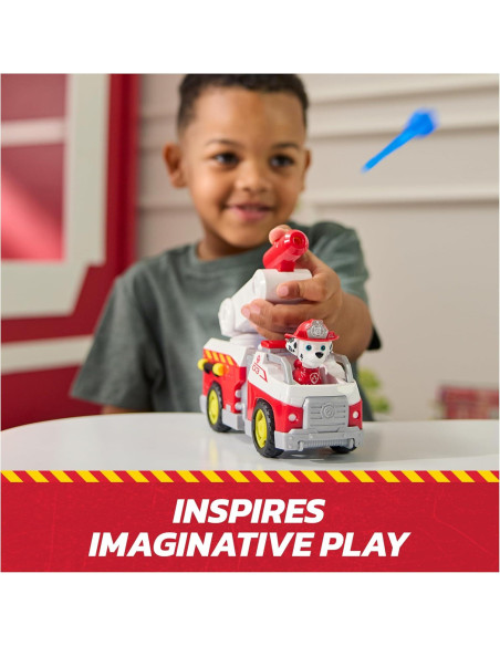 Camión de Rescate de Fuego PAW Patrol Marshall 20cm Camión de Rescate de Fuego PAW Patrol Marshall 20cm