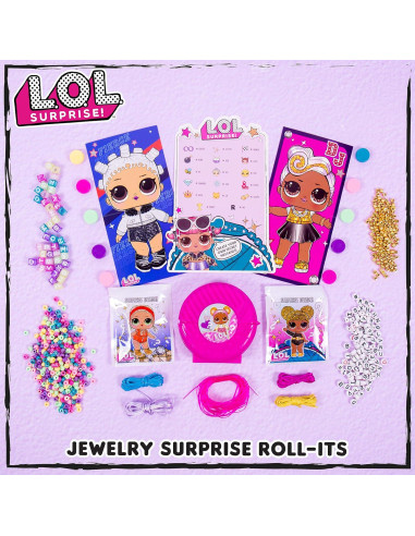 Kit de Joyería L.O.L. Surprise! Roll-Its - Mensajes Secretos