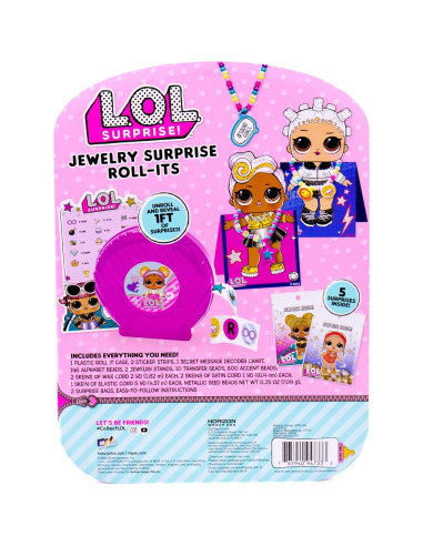 Kit de Joyería L.O.L. Surprise! Roll-Its - Mensajes Secretos