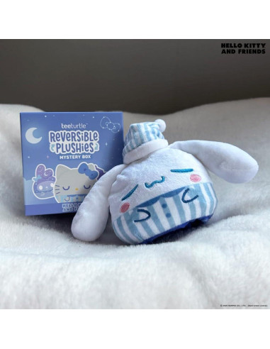 Peluche Reversible TeeTurtle Hello Kitty 15.24 cm - Celestial