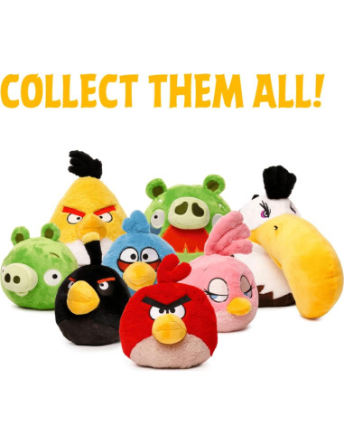 Muñeco de Peluche Angry Birds Rojo 20 cm Mighty Mojo