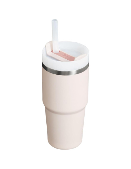 Taza Stanley Quencher H2.0 14oz Acero Inoxidable Cuarzo Rosa Taza Stanley Quencher H2.0 14oz Acero Inoxidable Cuarzo Rosa