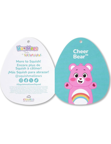 Peluche Squishmallows Cheer Bear 25.4 cm Ultrasuave