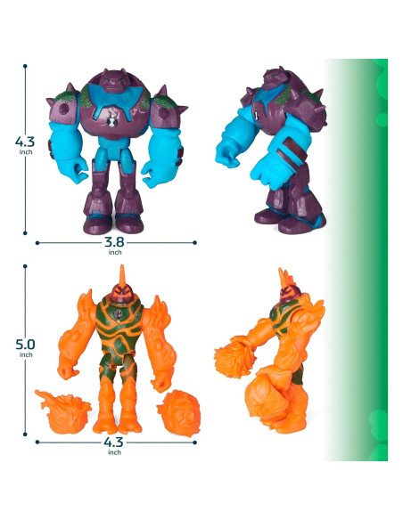 Set de 11 Figuras de Acción Toysvill Ben 10 - Juguetes Coleccionables Set de 11 Figuras de Acción Toysvill Ben 10 - Juguetes Coleccionables