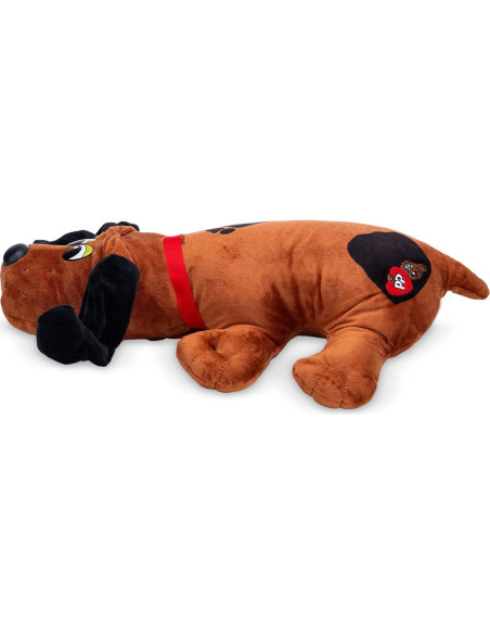Perrito Pound Clásico Marrón Rojizo con Manchas Negras Perrito Pound Clásico Marrón Rojizo con Manchas Negras