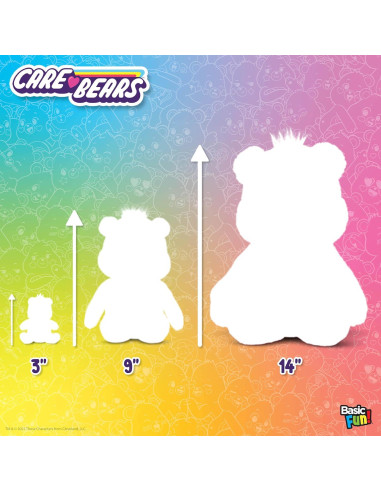 Peluche Care Bears Oso Brillante Copo de Nieve 35.6 cm