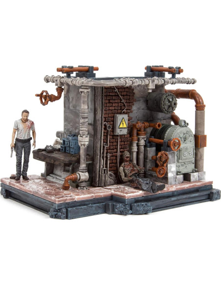 Set de Construcción Sala de Calderas The Walking Dead 176 Piezas Set de Construcción Sala de Calderas The Walking Dead 176 Piezas