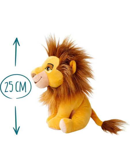 Peluches Disney Mufasa 25 cm - 30 Años El Rey León Peluches Disney Mufasa 25 cm - 30 Años El Rey León