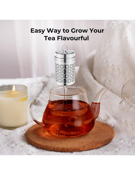 Infusor de Té Reinmoson Acero Inoxidable 304 3.8 cm Infusor de Té Reinmoson Acero Inoxidable 304 3.8 cm