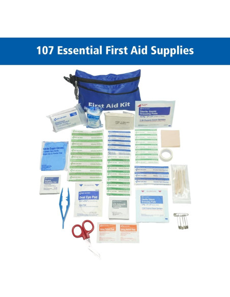 Kit de Primeros Auxilios Mini First Aid Only 91701 107 Piezas Kit de Primeros Auxilios Mini First Aid Only 91701 107 Piezas