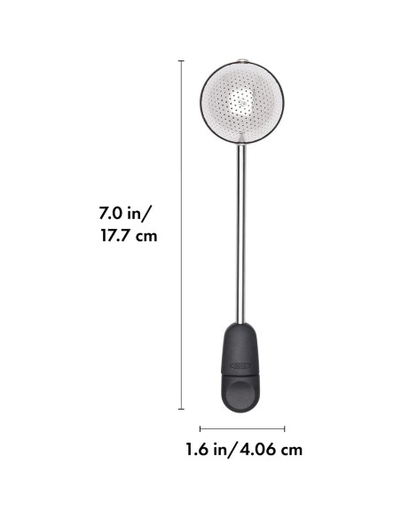 Infusor de Té Giratorio OXO Brew de Acero Inoxidable Infusor de Té Giratorio OXO Brew de Acero Inoxidable
