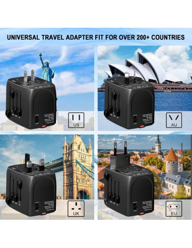Adaptador Convertidor de Voltaje 220V a 110V DONGGUAN 402