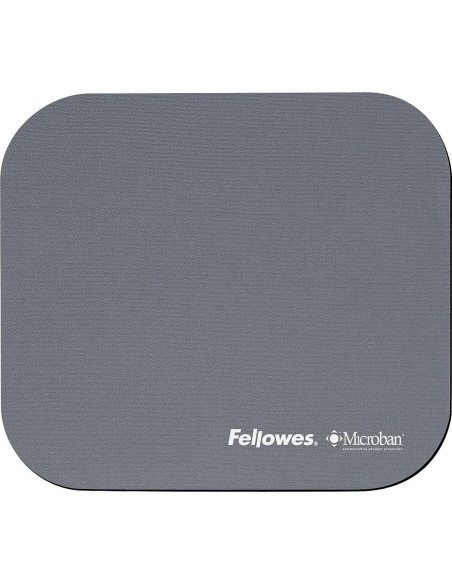Alfombrilla de ratón Fellowes Microban Grafito 23x19 cm Alfombrilla de ratón Fellowes Microban Grafito 23x19 cm