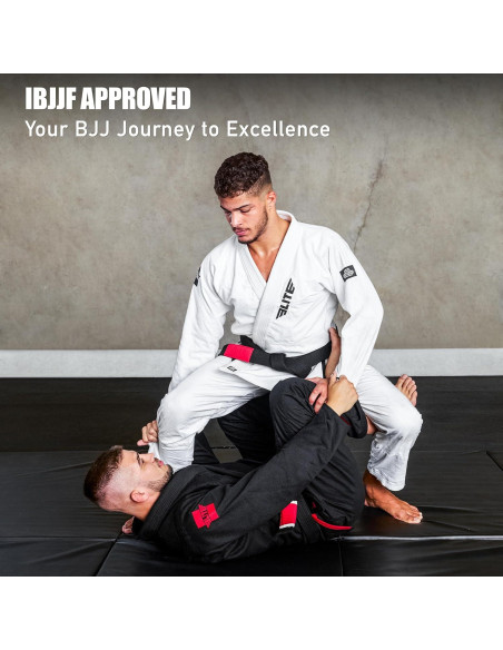 Gi BJJ Elite Sports IBJJF para Hombres Blanco Premium - Talla 3 Gi BJJ Elite Sports IBJJF para Hombres Blanco Premium - Talla 3