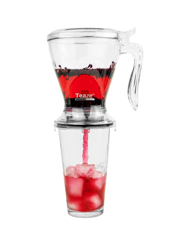 Infusor de Té Teaze Redondo Transparente Libre de BPA