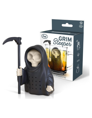 Infusor de Té Reutilizable Genuine Fred Grim Steeper Negro