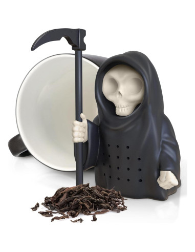 Infusor de Té Reutilizable Genuine Fred Grim Steeper Negro