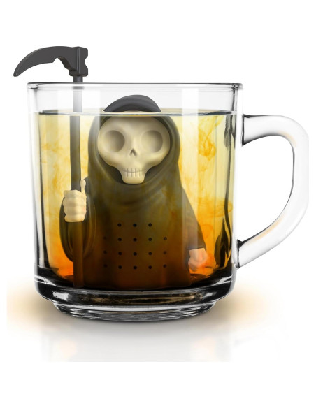Infusor de Té Reutilizable Genuine Fred Grim Steeper Negro Infusor de Té Reutilizable Genuine Fred Grim Steeper Negro