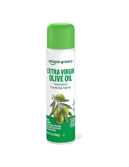 Aceite de Oliva Extra Virgen Spray Antiadherente Amazon Grocery 198g Aceite de Oliva Extra Virgen Spray Antiadherente Amazon Grocery 198g
