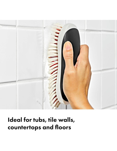 Juego de Cepillos OXO Good Grips para Juntas y Limpieza