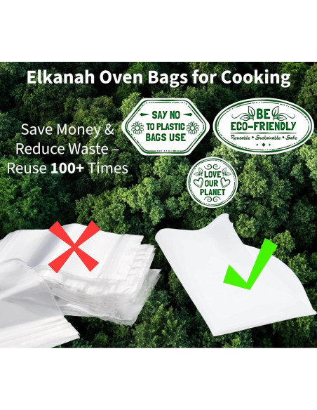 Bolsa de Silicona Reutilizable Elkanah para Pavo 6.9 Gal Bolsa de Silicona Reutilizable Elkanah para Pavo 6.9 Gal