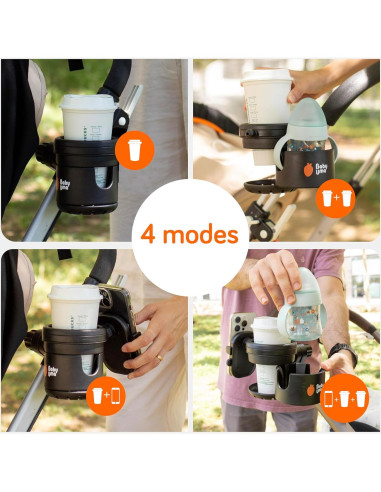 Soporte 3 en 1 para Taza y Teléfono Baby Uma - Universal