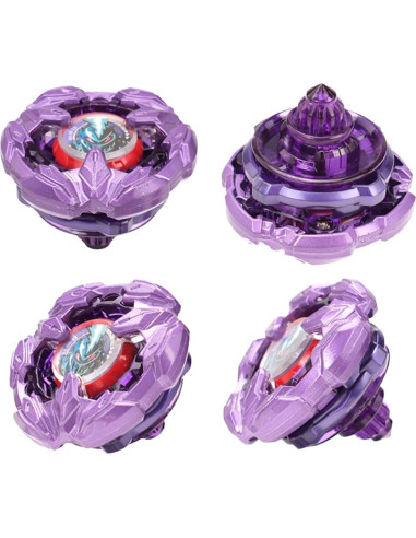 Conjunto de Peonzas Gyro X DEZAWRTY con Lanzador para Niños