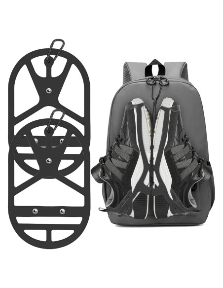 Soportes para Zapatos X-Large Negro - Paquete de 2 Clips Soportes para Zapatos X-Large Negro - Paquete de 2 Clips