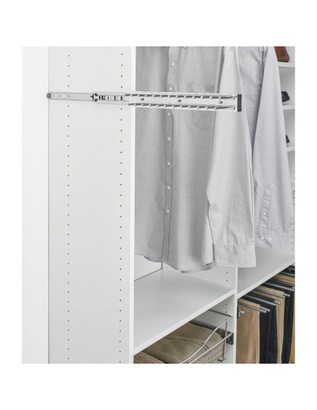 Soporte de Corbatas y Cinturones Rev-A-Shelf 35.56 cm Cromado Soporte de Corbatas y Cinturones Rev-A-Shelf 35.56 cm Cromado