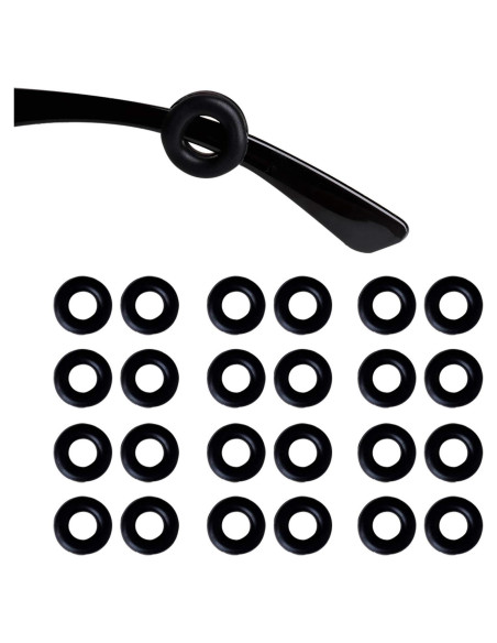Empuñaduras de Silicona Antideslizantes para Gafas - 12 Pares Empuñaduras de Silicona Antideslizantes para Gafas - 12 Pares